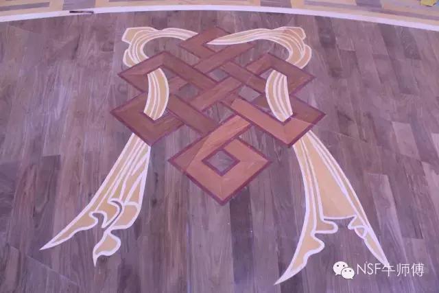 和风雅致拼花地板,中式轻奢拼花木地板