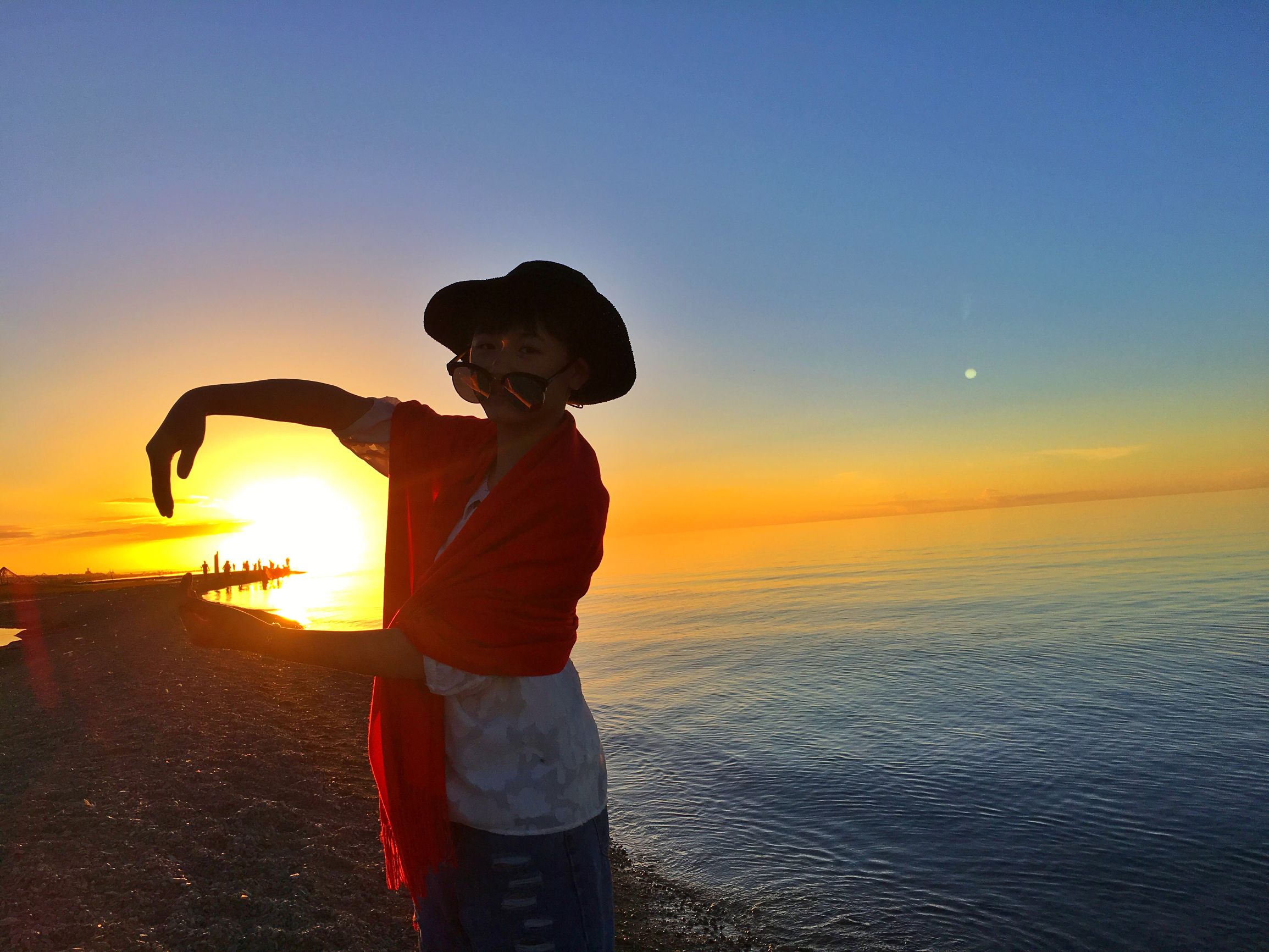 深邃的蓝，梦幻的蓝，是我的青海我的湖