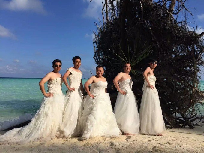 看鲨鱼，玩泥巴，看男人穿婚纱，带你看不一样的帕劳