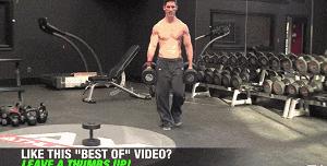 1对哑铃7个动作帮你训练全身肌肉,一副哑铃在家练遍全身