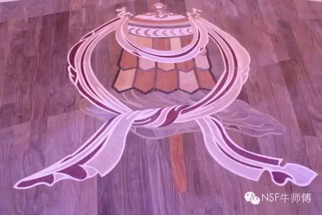 和风雅致拼花地板,中式轻奢拼花木地板