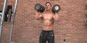 1对哑铃7个动作帮你训练全身肌肉,一副哑铃在家练遍全身