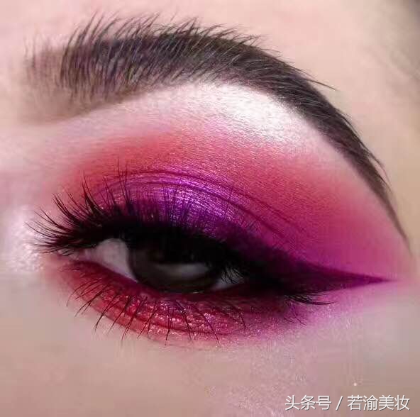 眼影的画法新手简单淡妆,眼影的画法初学者