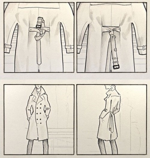 风衣的三个带子怎么用,风衣有两条腰带怎么用