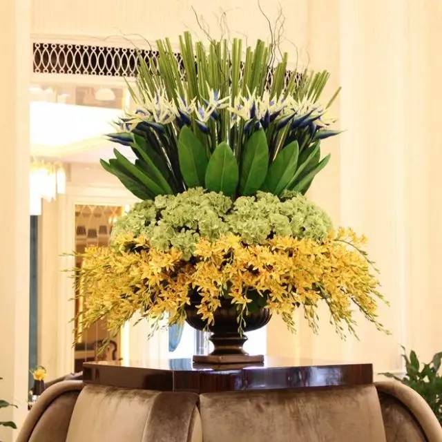 艺术花艺客厅,商业空间花艺设计图