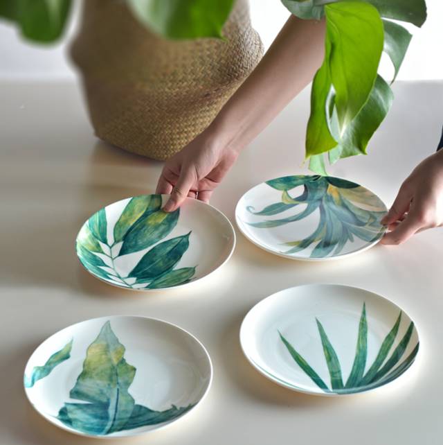 食欲好、拍照好……这么貌美的植物餐盘，我想不出拒绝理由