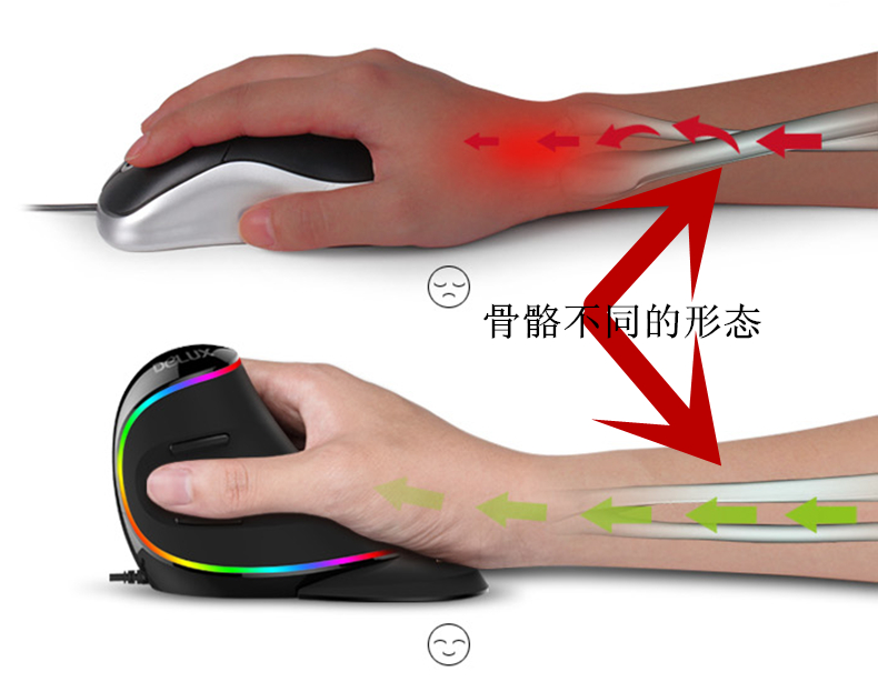 多彩鼠标m618plus说明书,多彩m618c垂直鼠标