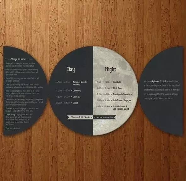 复古婚礼请柬心形,超有设计感的婚礼请柬模板