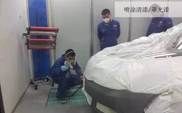 汽车敲补喷漆流程,汽车喷漆流程你知道多少