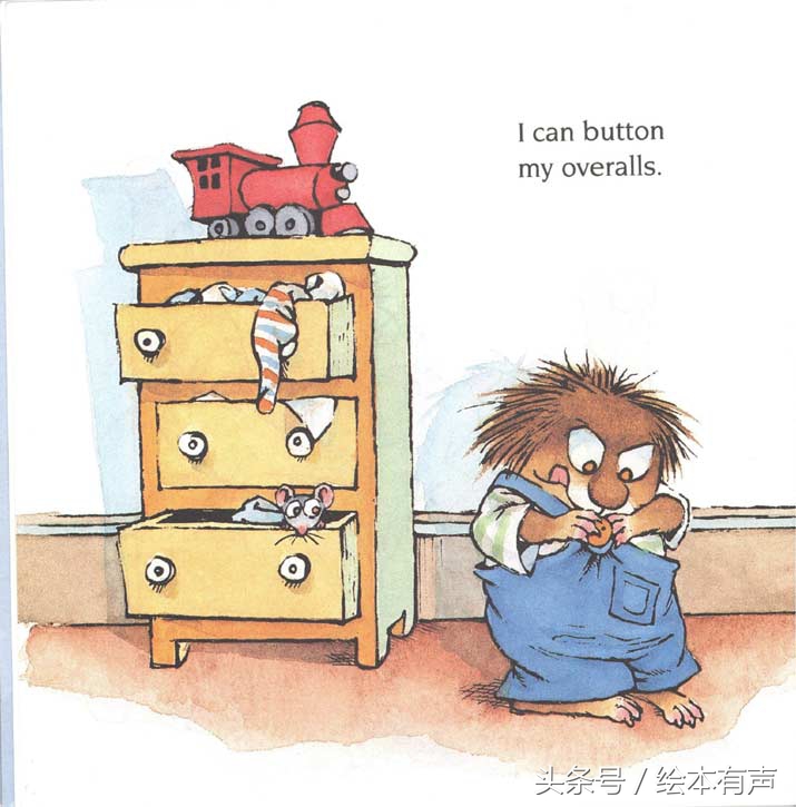 3-6岁绘本小怪物之-独立完成allbymyself