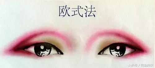 眼影的画法新手简单淡妆,眼影的画法初学者