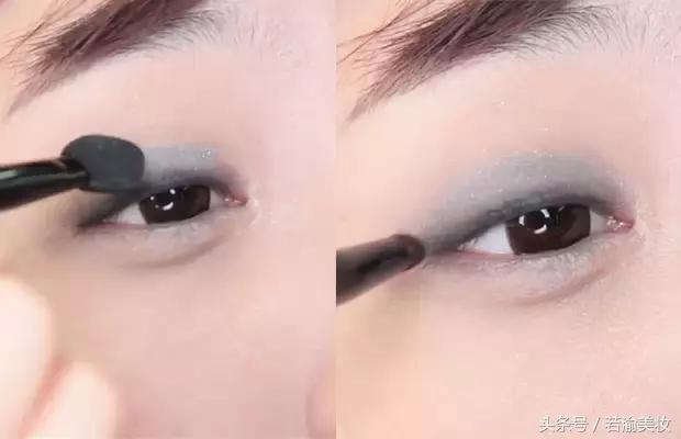 眼影的画法新手简单淡妆,眼影的画法初学者