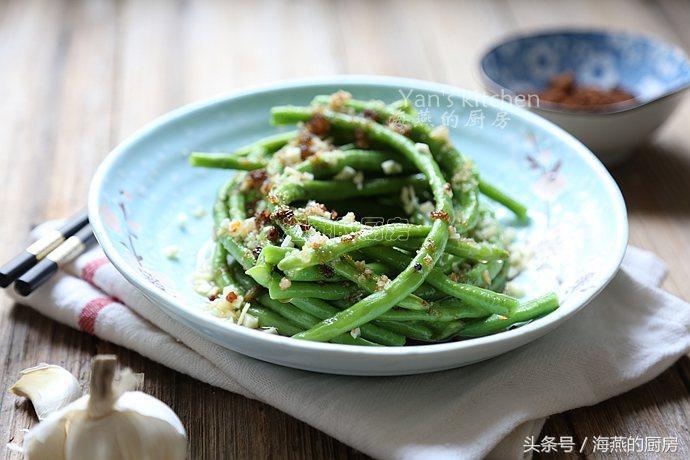 凉拌菜豇豆的做法,王刚凉拌菜豇豆制作过程