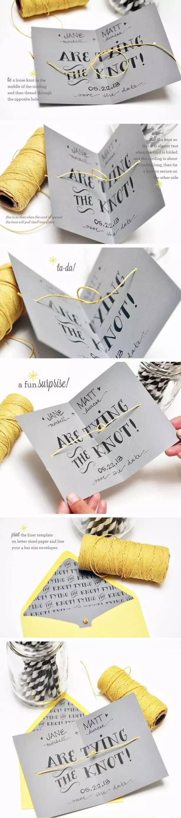 复古婚礼请柬心形,超有设计感的婚礼请柬模板