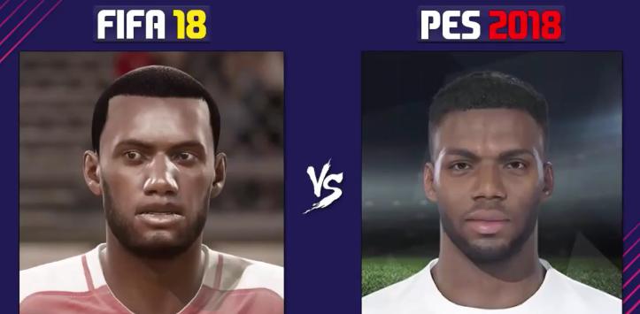 pes2018对战,实况足球2018和fifa18