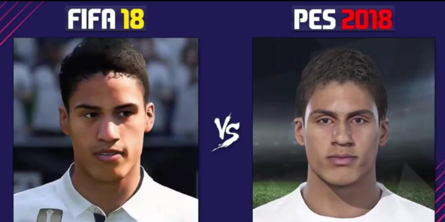 pes2018对战,实况足球2018和fifa18