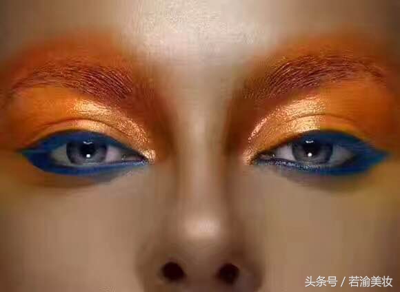 眼影的画法新手简单淡妆,眼影的画法初学者