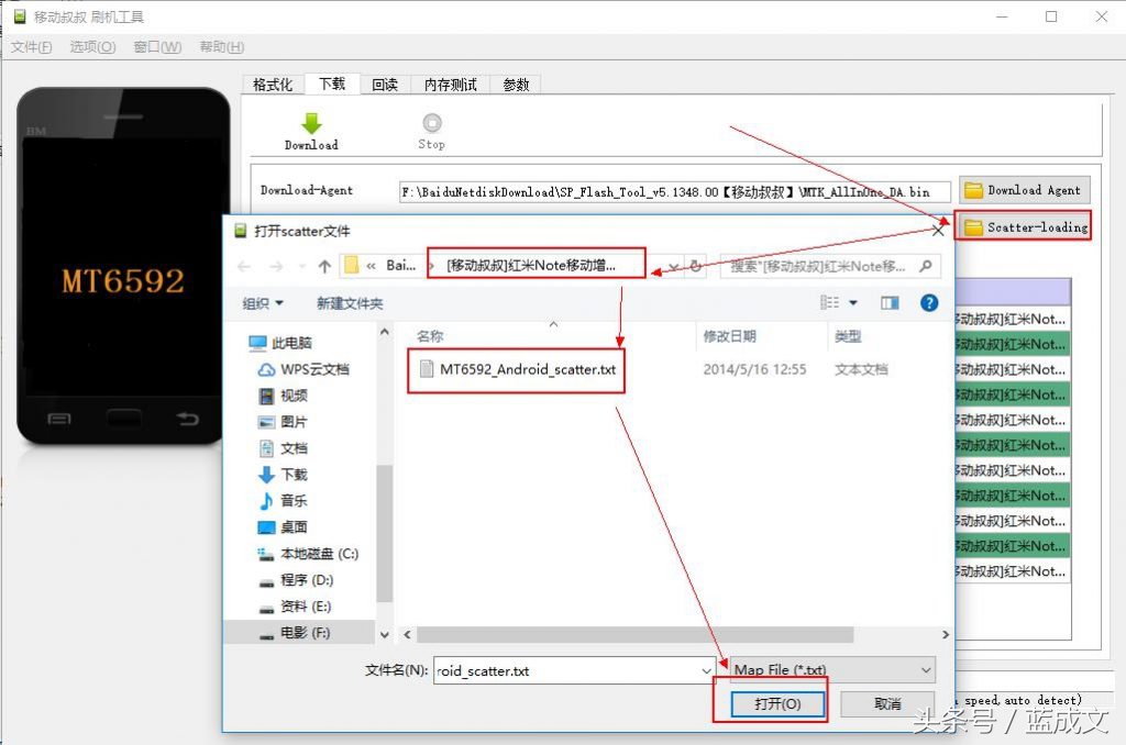 第一代红米NOTE移动增加版砖机修复过程记录
