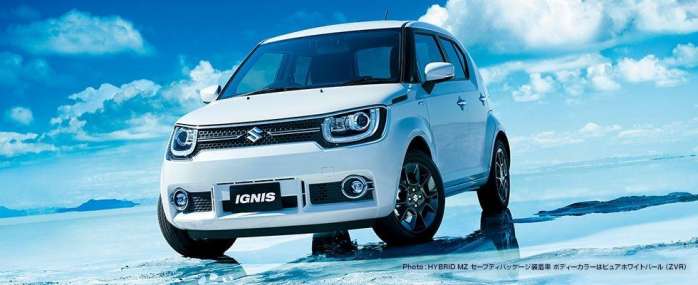 铃木ignis小型车,ignis车