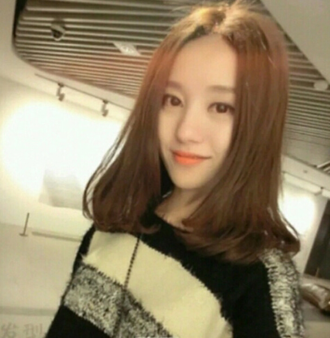 时尚减龄梨花头发型图片,梨花头发型长款