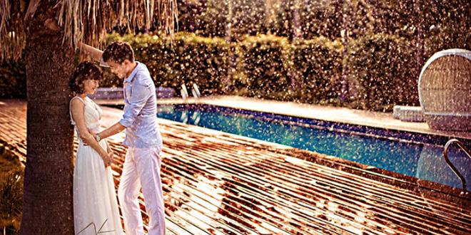 婚纱照外景拍摄姿势推荐,外景婚纱照姿势创意大全