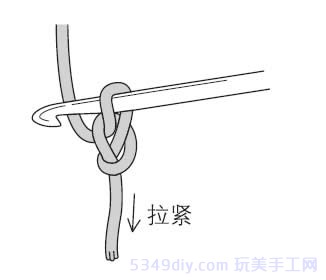 钩针平针锁针织法,钩针短针加针教程