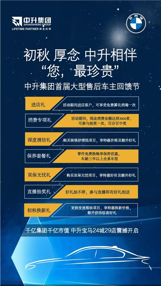 中升感恩购车节,中升600万车主大型回馈节