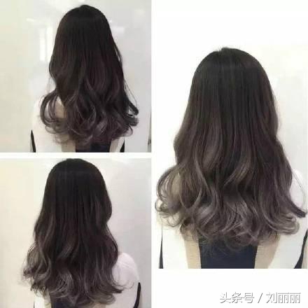 最好看的发尾挑染,发尾高光挑染