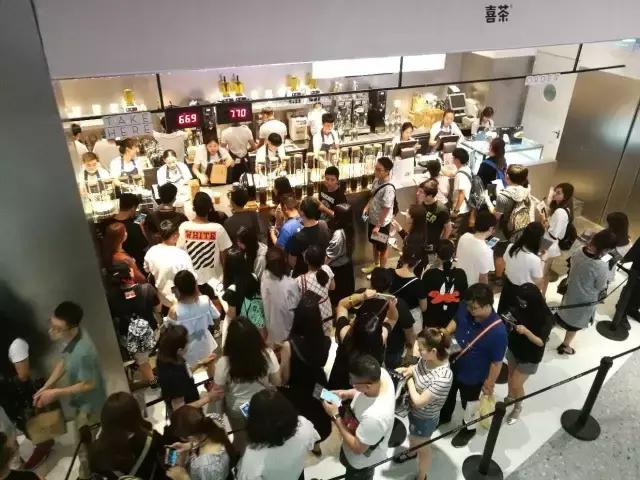 喜茶排队营销现状,揭秘喜茶排队营销