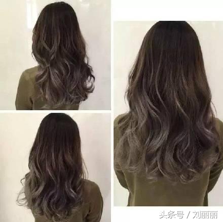 最好看的发尾挑染,发尾高光挑染