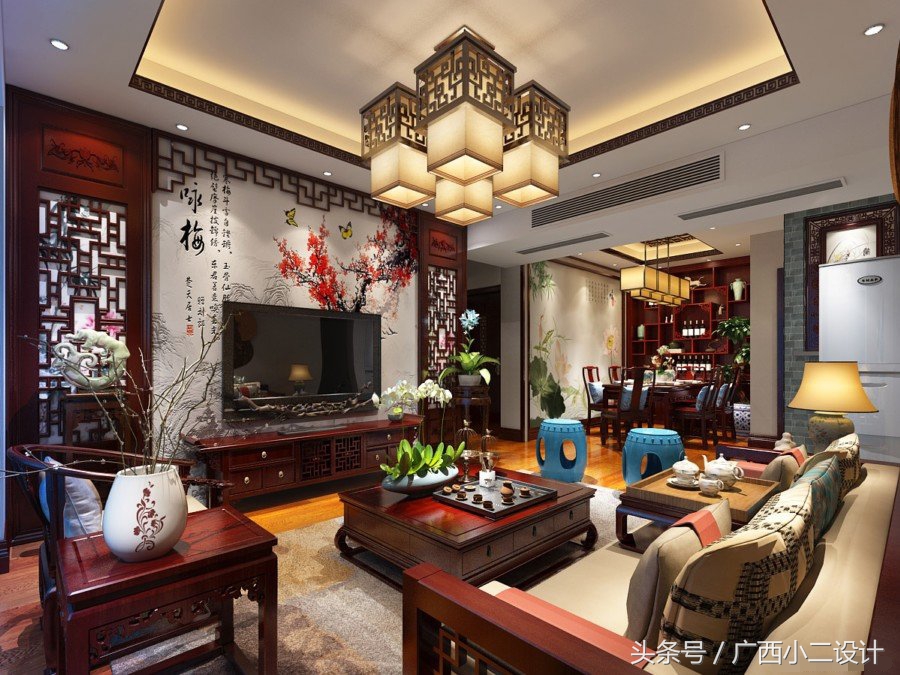 聪明人装修风格,中式的家装修