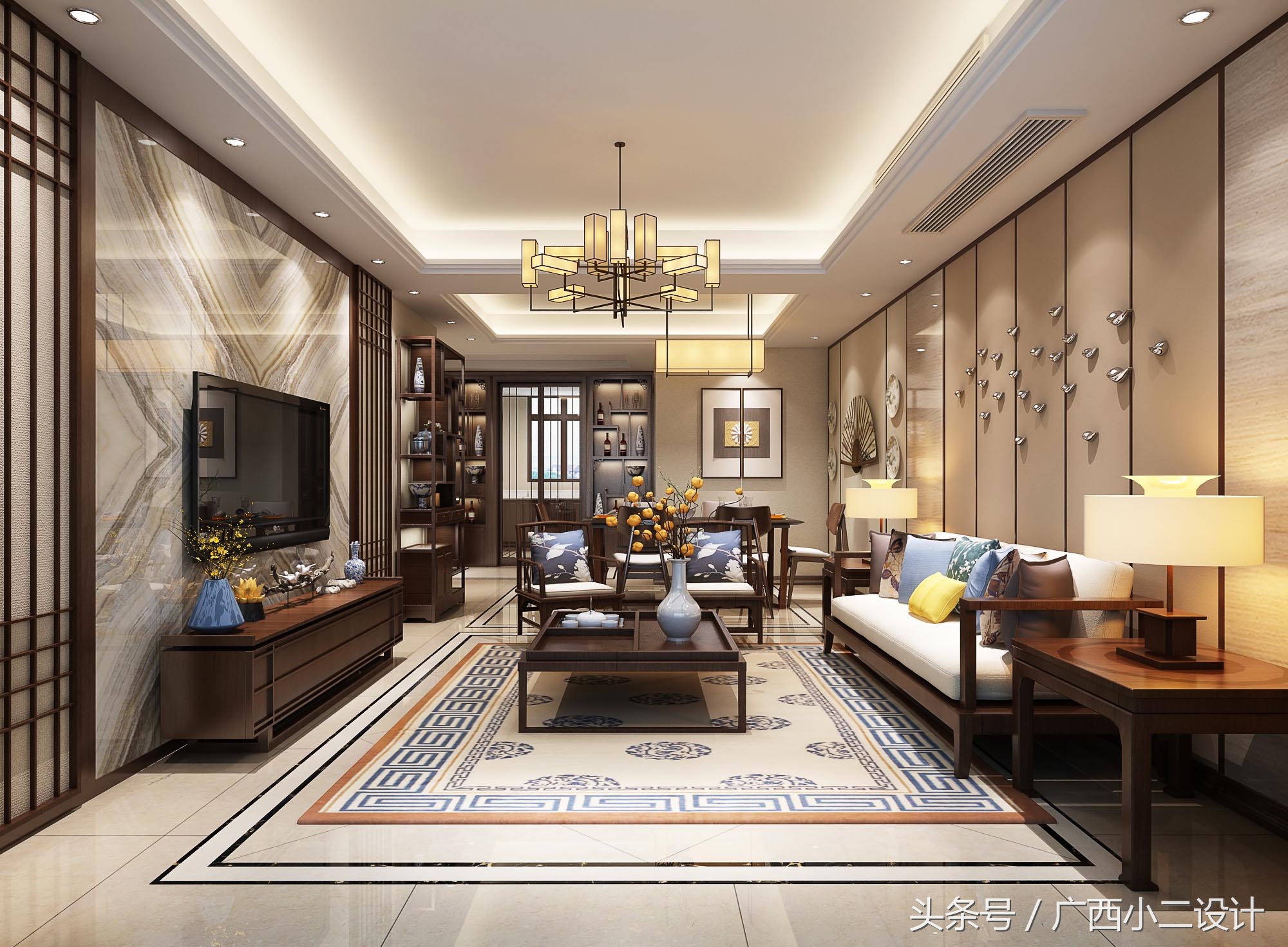 聪明人装修风格,中式的家装修