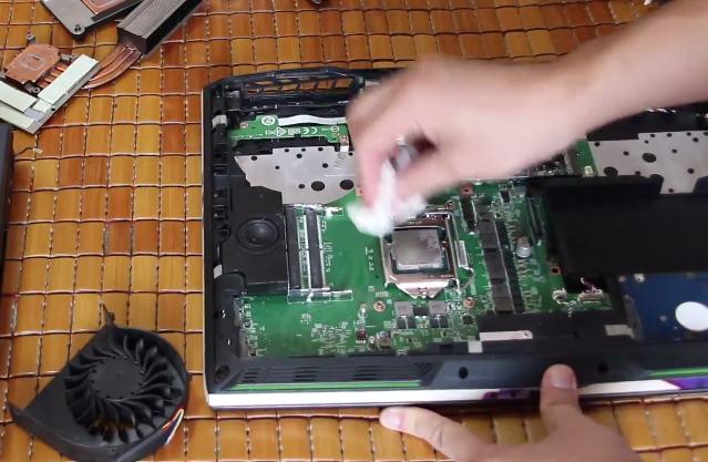 热能爆炸时拯救笔记本清灰