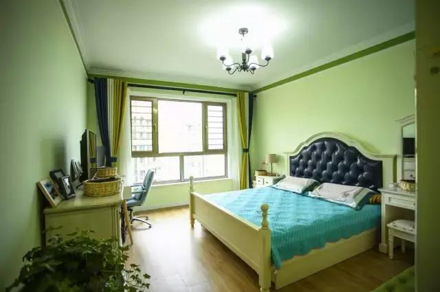 翡丽湾123平方主卧装修,包头翡丽湾100平米装修