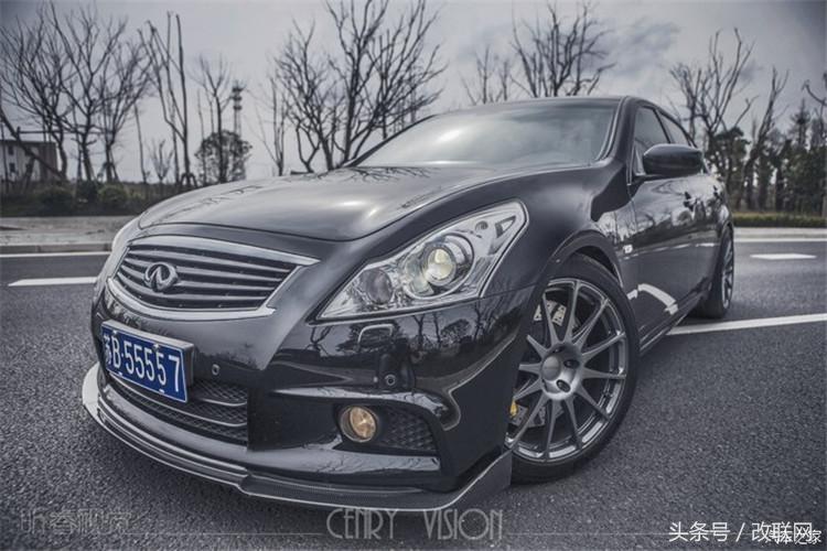 英菲尼迪g37改装外观图片,英菲尼迪g37两门改装中网