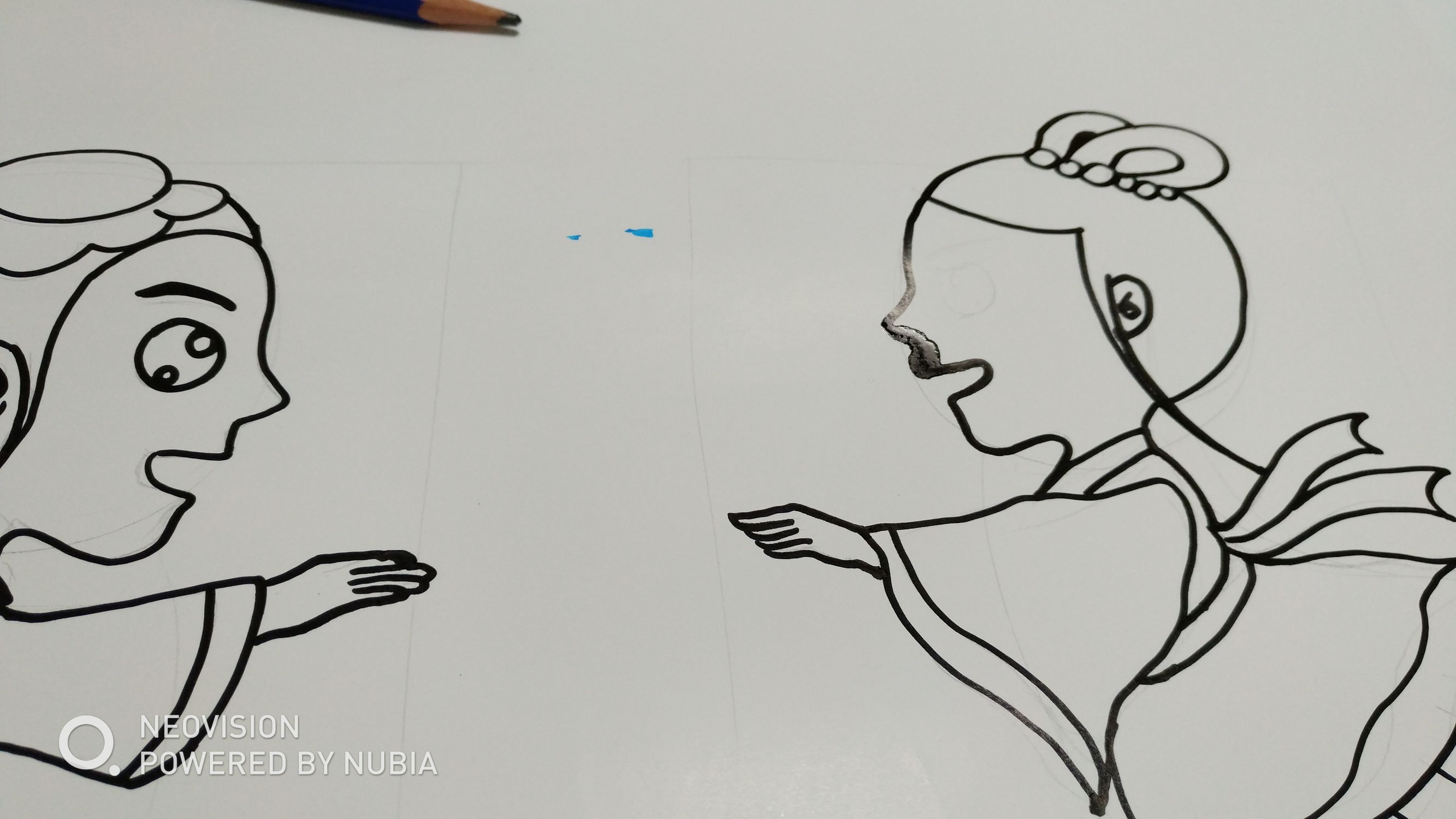 七夕节手绘pop海报,浪漫七夕pop手绘海报