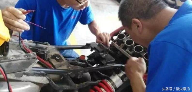 电喷摩托车不喷油维修视频教程,电喷摩托车传感器维修自学教程
