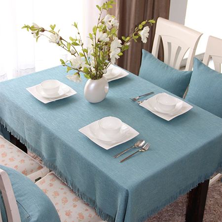 用什么样的桌布显得桌子整洁干净,透明桌布怎么铺桌子好看