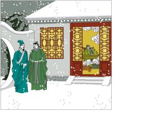 古代名人励志故事之程门立雪视频,中华历史故事程门立雪