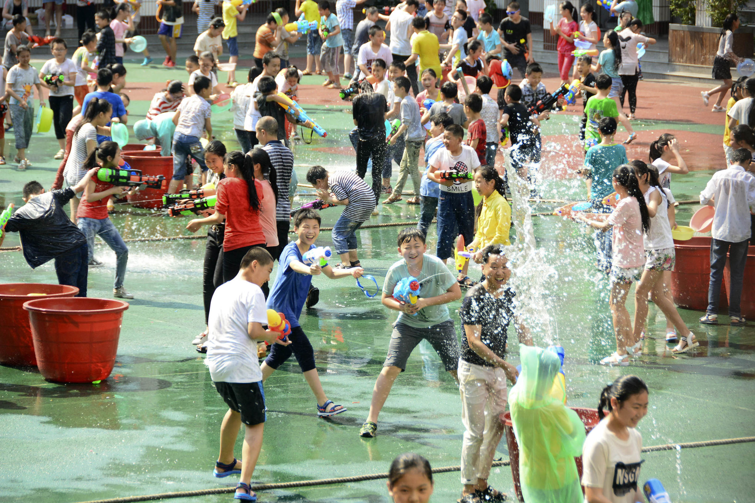 巴州三小素质拓展活动,巴州三中训练