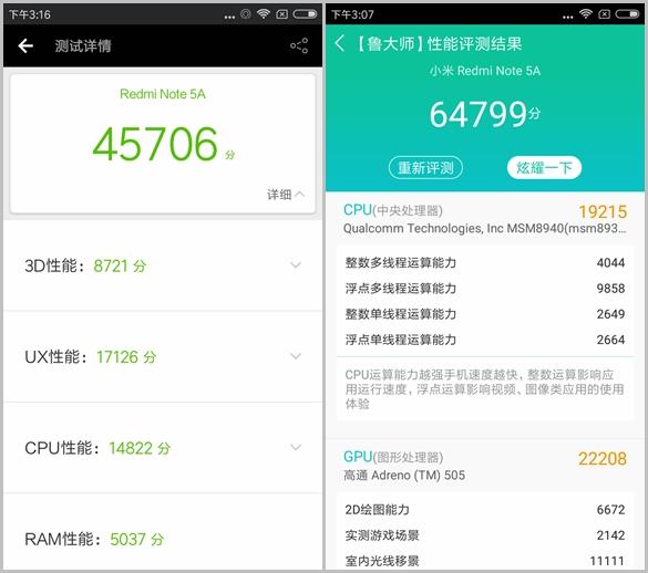 红米note5a怎么样,红米note5x测评