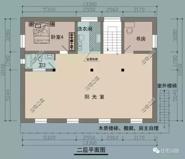 农村平层自建房宅基地窄小,农村宅基地平层设计图