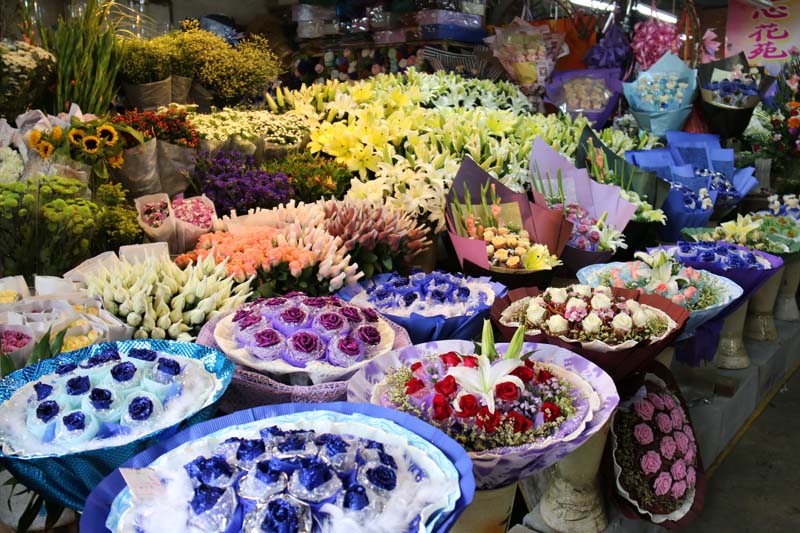 七夕节鲜花市场走俏,七夕节鲜花市场缩水