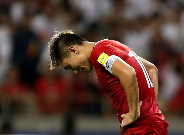 国足比赛郑智,国足今晚战韩国