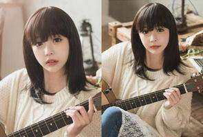 发际线低额头窄小脸适合什么发型,40岁小脸发型女2021流行发型