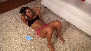 女生健身动作马甲线,健身瘦肚子动作教学马甲线