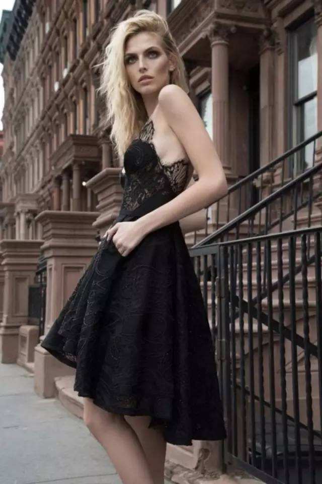 抖音最火黑婚纱新娘图片,黑婚纱也可以很美