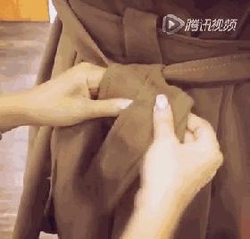 图解漂亮蝴蝶结扎法,蝴蝶结扎法教程慢动作