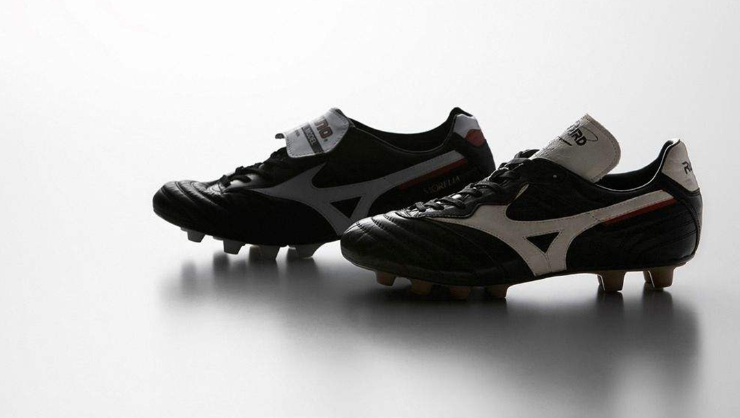 公认脚感最好的10双足球鞋美津浓,美津浓莫雷拉morelianeo4黑金