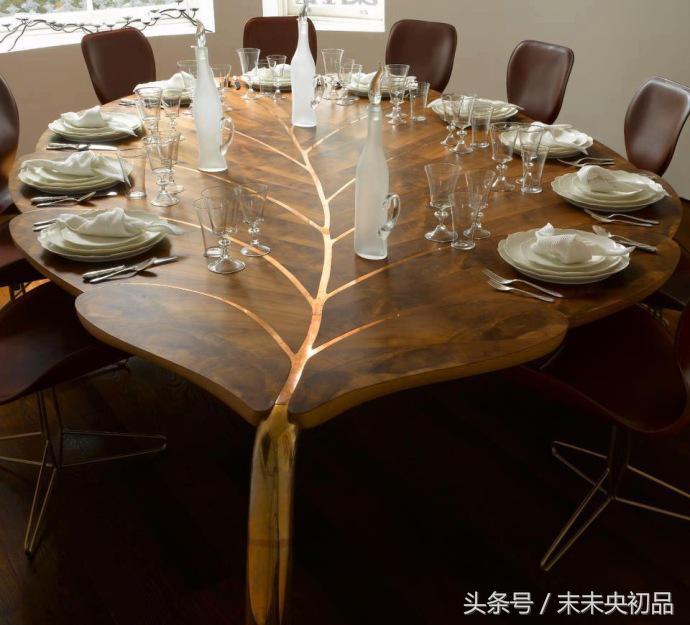设计师款餐桌款式,时尚餐桌怎么选择尺寸的